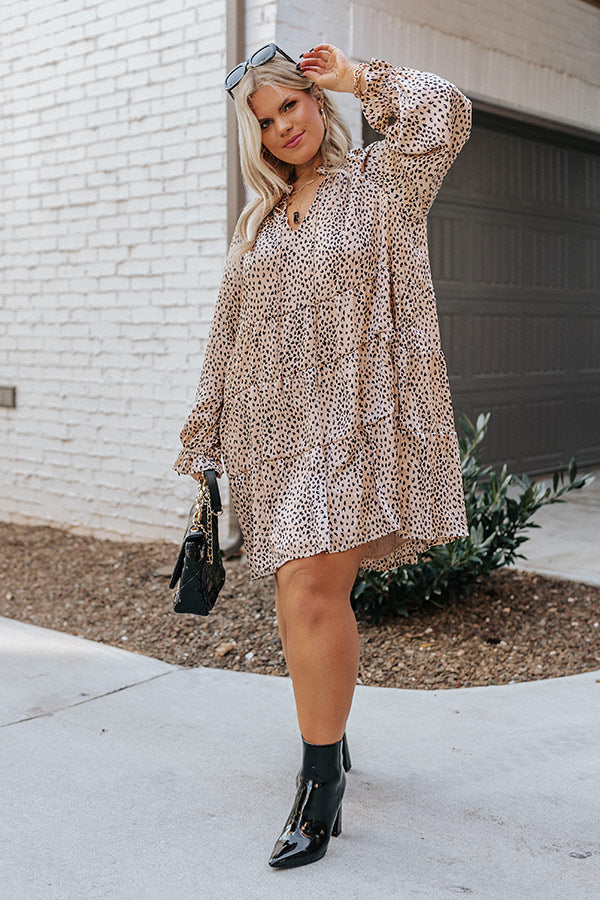 plus size leopard print shirt dress Ginny is rocking the rockabilly vibes in the Leopard Print Shirt Dress, with red accents also available at Pinup Canada. Our Leopard Print Shirt Dress is a vintage essential that combines practicality