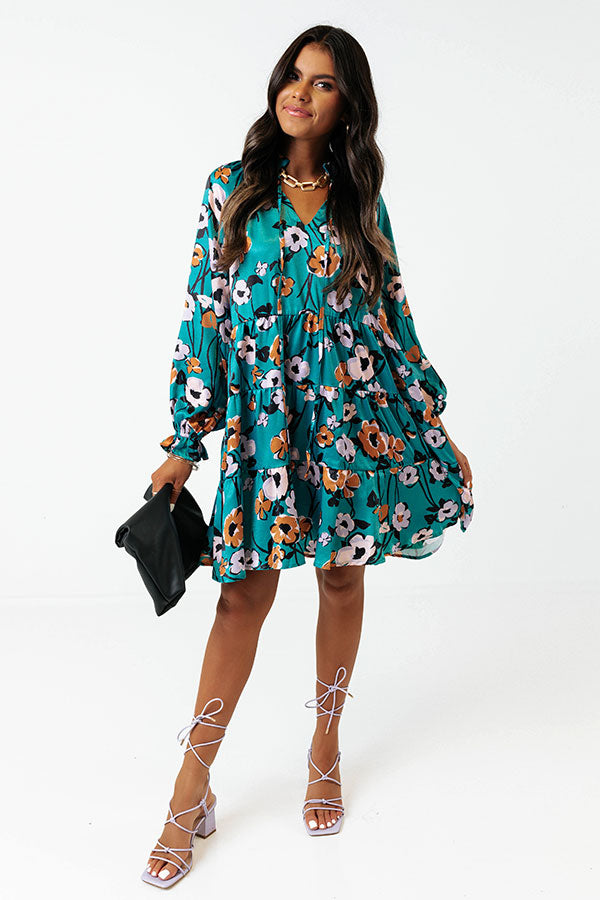 Cafe On Broadway Floral Shift Dress