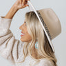 Cuter In Concord Felt Fedora In Cream Image - 1