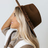 Cuter In Concord Felt Fedora In Chocolate Image - 1