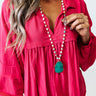 Quaint Cottage Semi Precious Necklace Image - 1