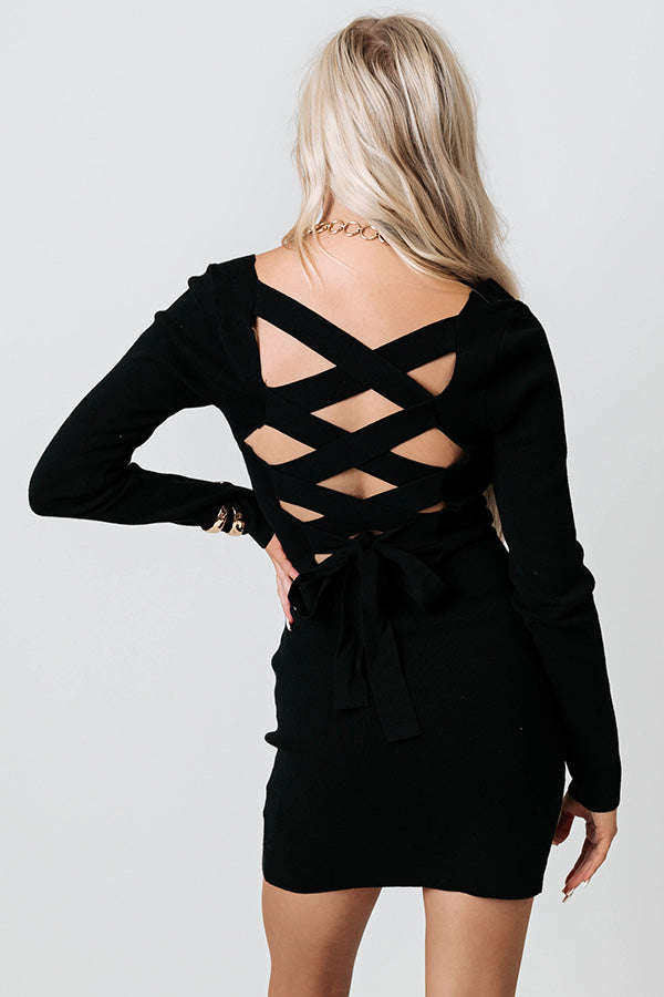 Spotlight Town Sweater Dress – Impressions Online Boutique