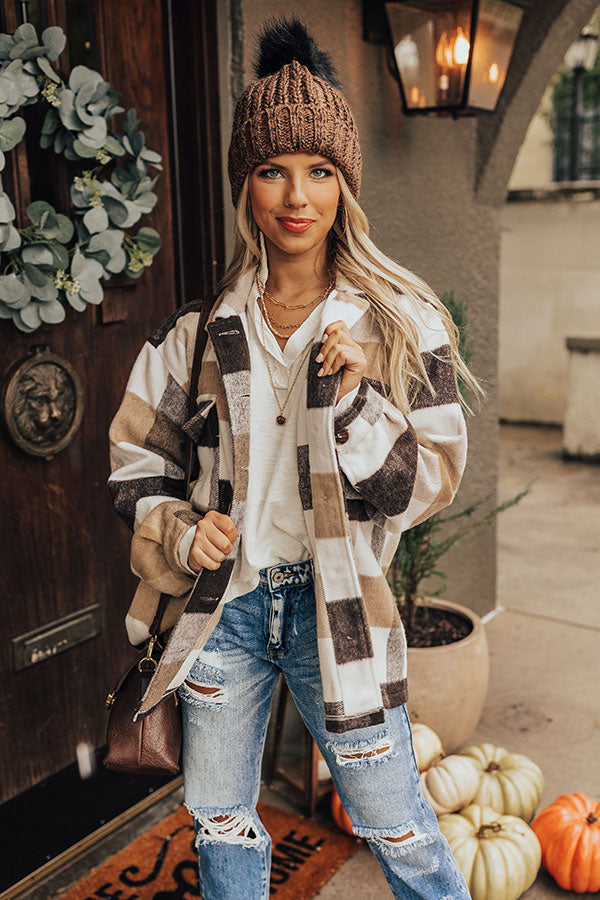 Whispering Winds Plaid Jacket