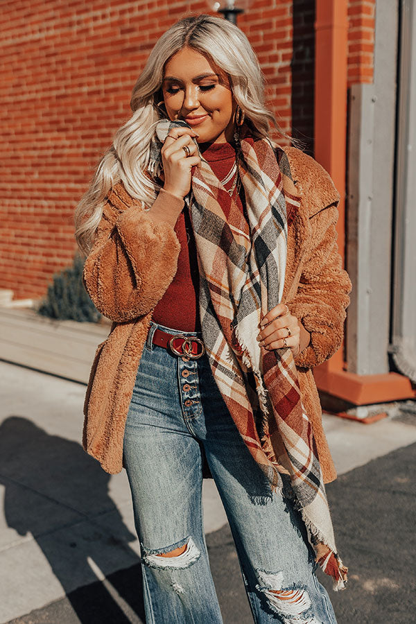 Ski Village Blanket Scarf