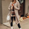 Coolest Feeling Waffle Knit Cardigan In Taupe Image - 1