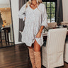 Living For Love Floral Babydoll Dress In Airy Blue Image - 1