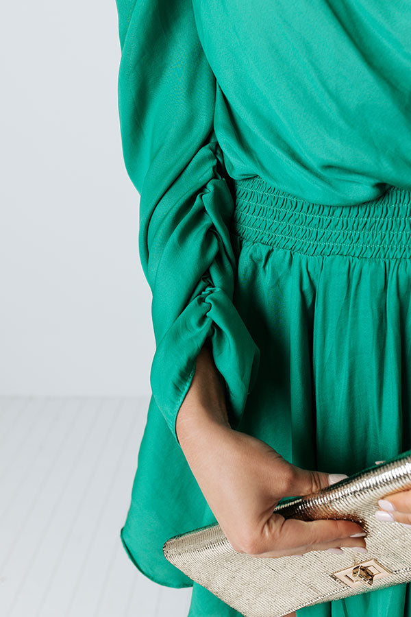 Romance Awaits One Shoulder Dress In Green Impressions Online Boutique Romance Awaits One Shoulder Dress In Green Impressions Online Boutique