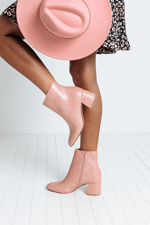 Davinna Faux Leather Bootie