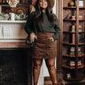 Flirting For Fun Corduroy Skirt Curves Image - 1
