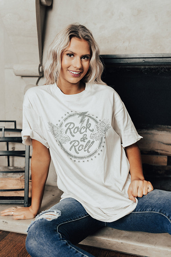 Rock And Roll Graphic Tee