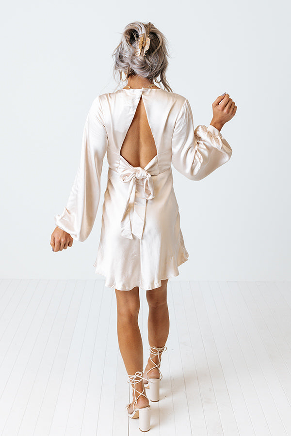 Honor Your Love Satin Dress In Champagne Impressions Online Boutique Honor Your Love Satin Dress In Champagne Impressions Online Boutique