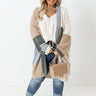 Grab My Hand Colorblock Cardigan Curves Image - 1