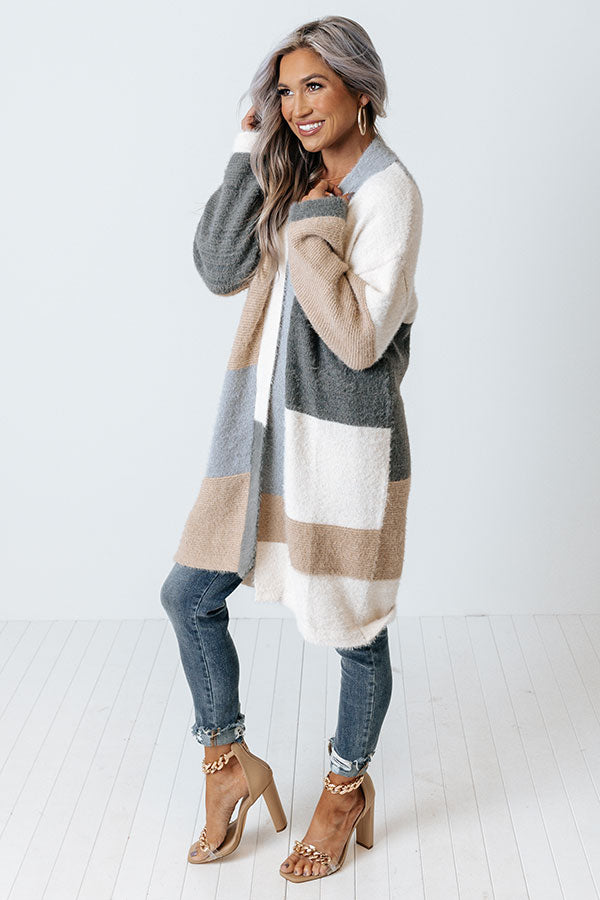Grab My Hand Colorblock Cardigan Image - 1
