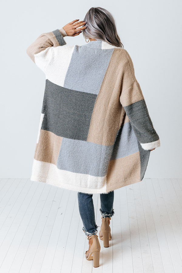 Grab My Hand Colorblock Cardigan Image - 1