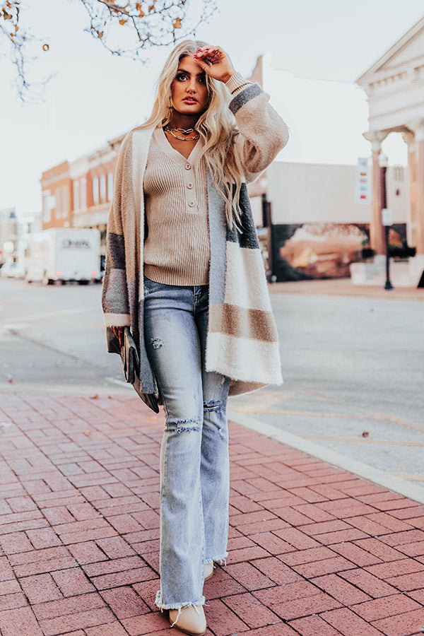 Grab My Hand Colorblock Cardigan Image - 1