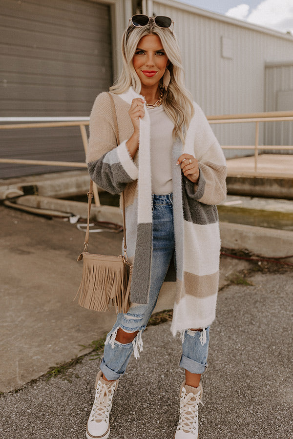 Grab My Hand Colorblock Cardigan Image - 1