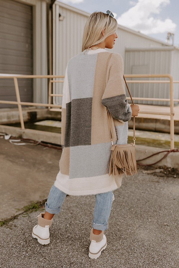 Grab My Hand Colorblock Cardigan Image - 1