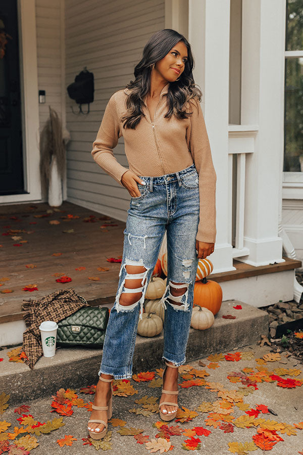 The Arlette Relaxed Distressed Jean