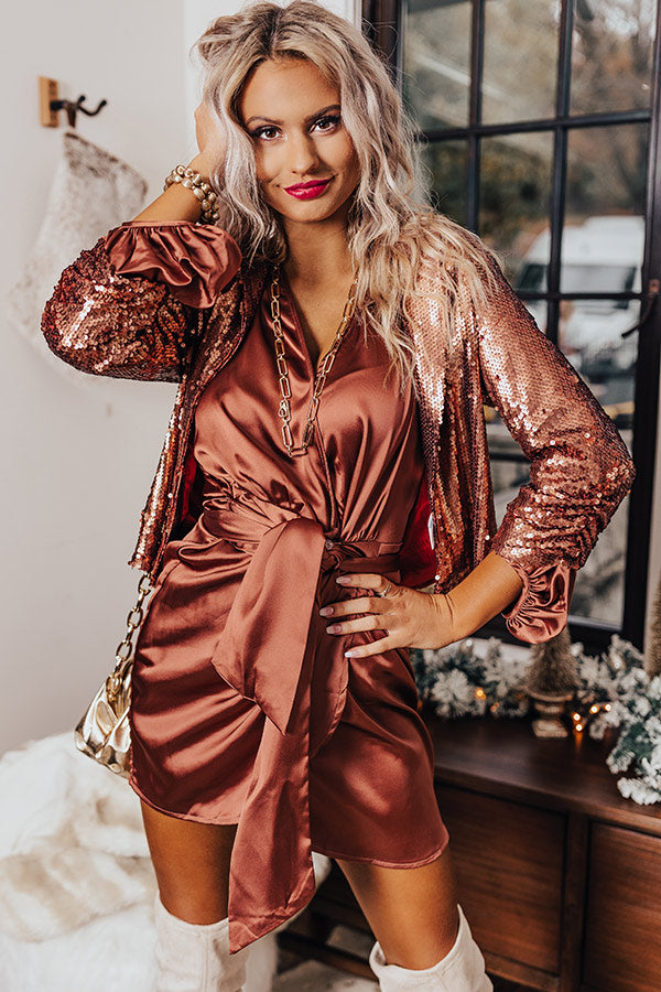 champagne wrap dress Andie Dress in Champagne X Small