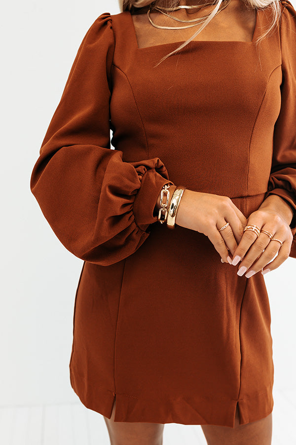 Chic History Dress in Cinnamon Impressions Online Boutique Chic History Dress in Cinnamon Impressions Online Boutique