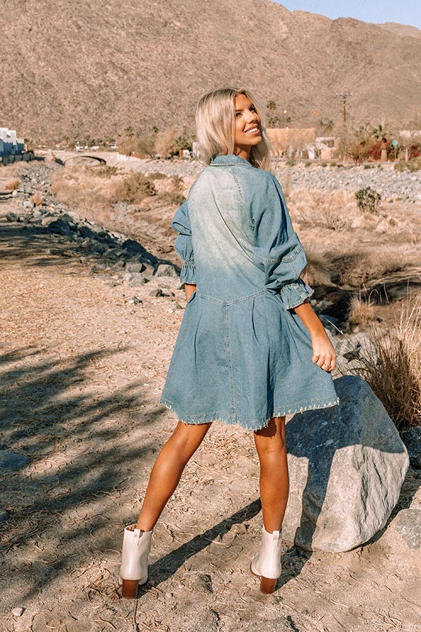 Glorious Afternoon Chambray Dress In Medium Wash Impressions Online Boutique Glorious Afternoon Chambray Dress In Medium Wash Impressions Online Boutique