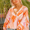 Fashion Haul Top In Coral Image - 1
