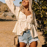 Feeling Glorious Floral Babydoll Top Image - 1