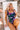 Beauty and Blooms Floral One Piece Swimsuit in Navy