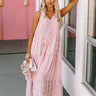 Deep Waters Colorblock Midi In Pink Image - 1