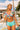 Heat Rising High Waist Bikini Bottom in Turquoise