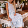 Deep Waters Colorblock Midi In Sky Blue Image - 1