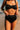  black Hear The Waves High Waist Bikini Bottom in Black 