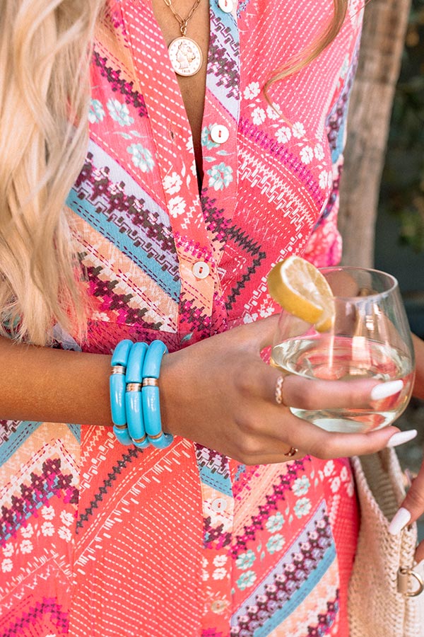 Epic Duo Bracelet In Ocean Blue