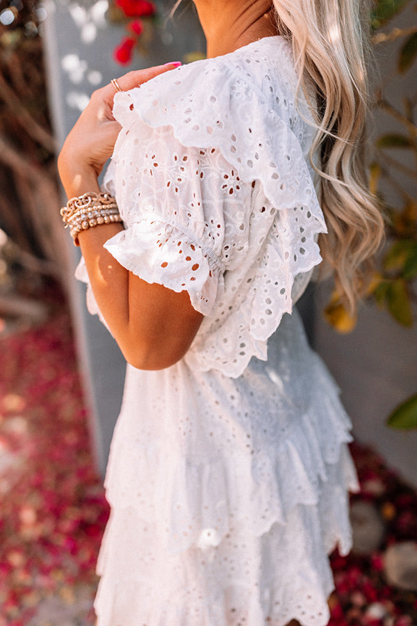 Roses And Romance Eyelet Dress