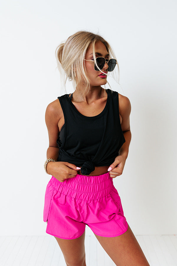 Daily Basis Shift Tank In Black