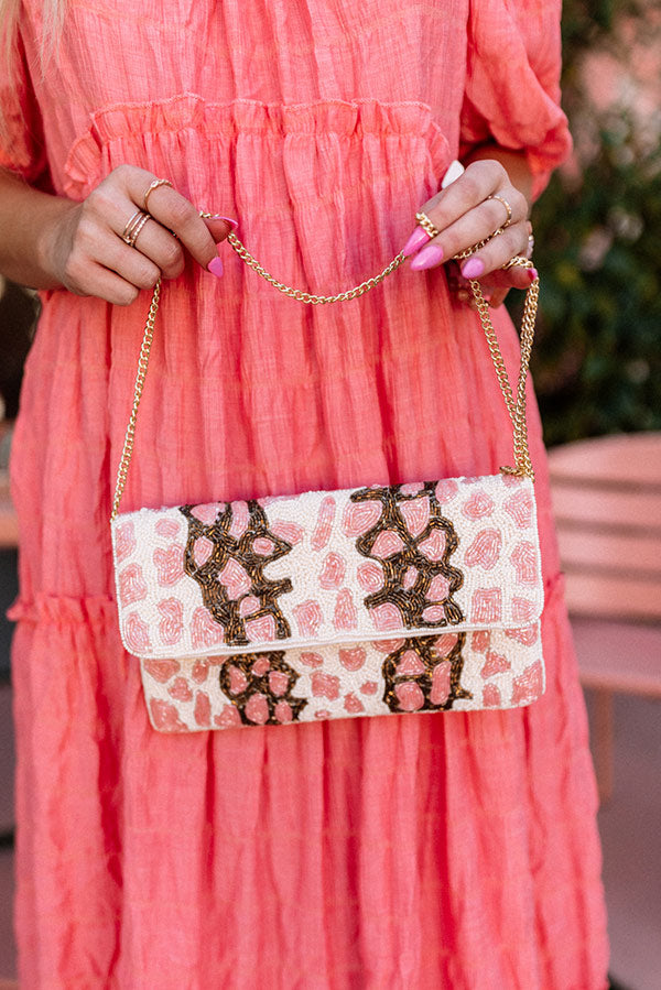 Bend The Rules Beaded Clutch