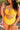 Coastal Cove One Piece Swimsuit in Yellow Curves