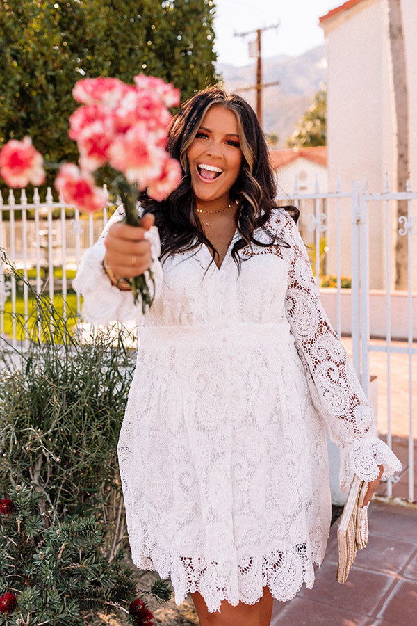 Opportunity Knocks Crochet Dress Curves
