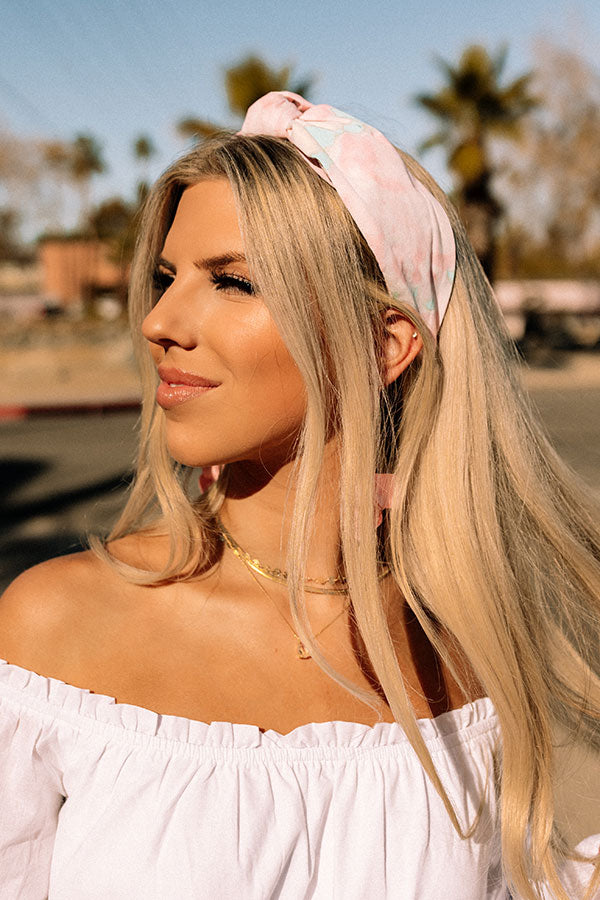 Sunshine Seeker Watercolor Headband Image - 3