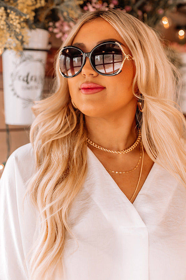 Sunshine Pact Sunnies In Black