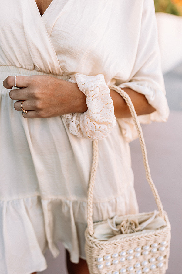 Picnic Please Lace Scrunchie