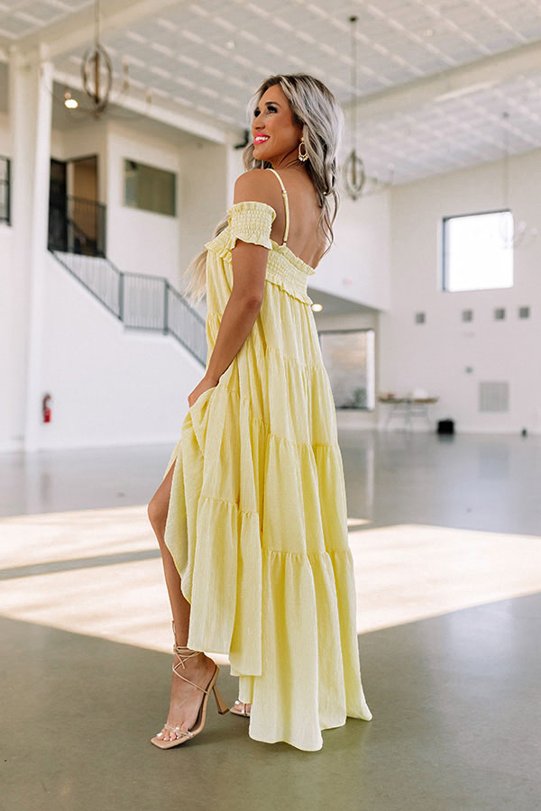 Laguna Exclusive Maxi In Yellow Laguna Exclusive Maxi In Yellow