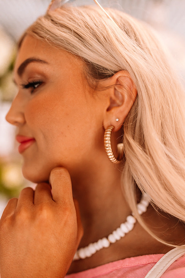 First Stop To Fabulous Hoop Earrings