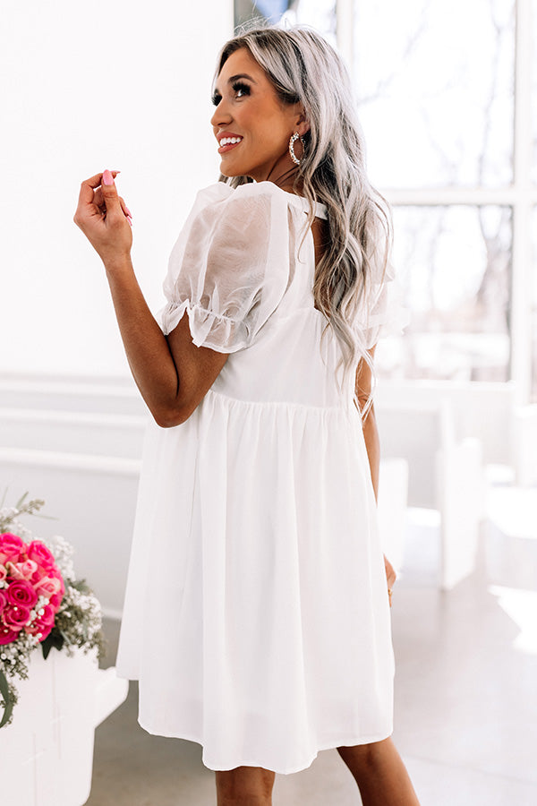 Instantly Lovestruck Babydoll Dress In White – Impressions Online Boutique Instantly Lovestruck Babydoll Dress In White – Impressions Online Boutique