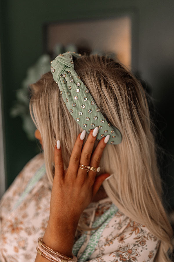 Cliffhanger Headband In Pear