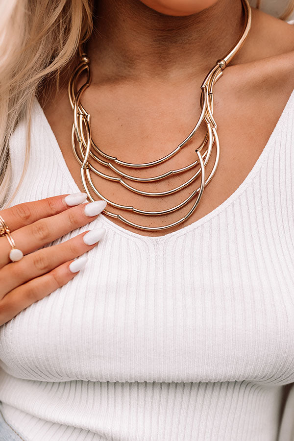 Need A Retreat Layered Necklace