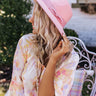 Swore To Forever Felt Fedora In Light Pink Image - 1