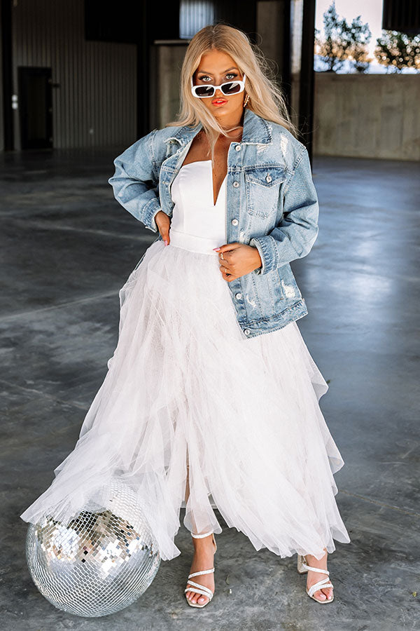 Bride Distressed Denim Jacket