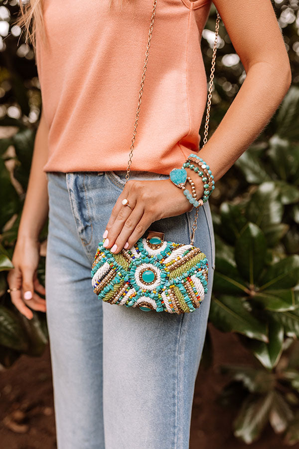 Soul To Soul Embellished Clutch