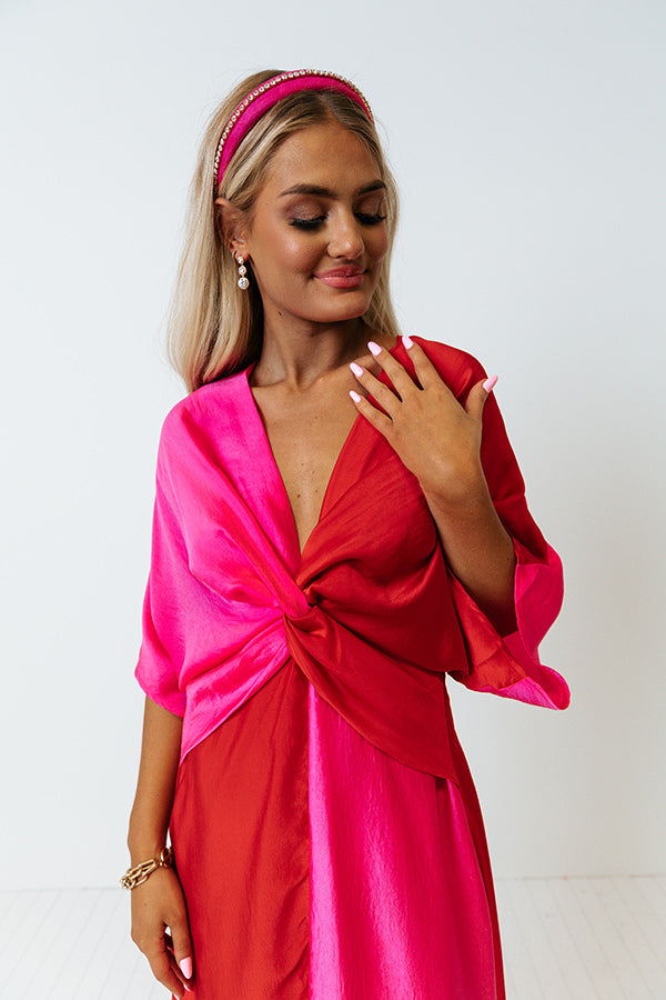 Sway To The Music Color Block Midi Image - 1